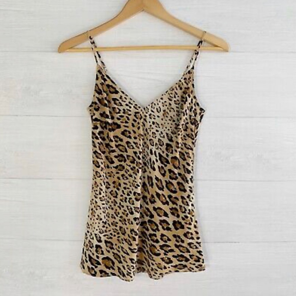 Frame silk cheetah top. Size medium.